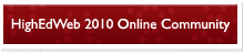 2010 Conference Online Community
